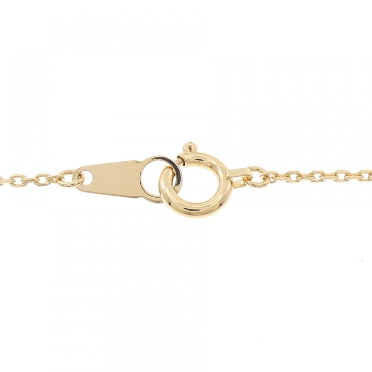 K18YG 白蝶パール ネックレス 14.5mm