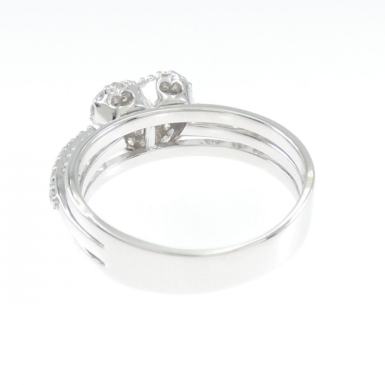 ポンテヴェキオ ハート ダイヤモンド リング 0.51CT