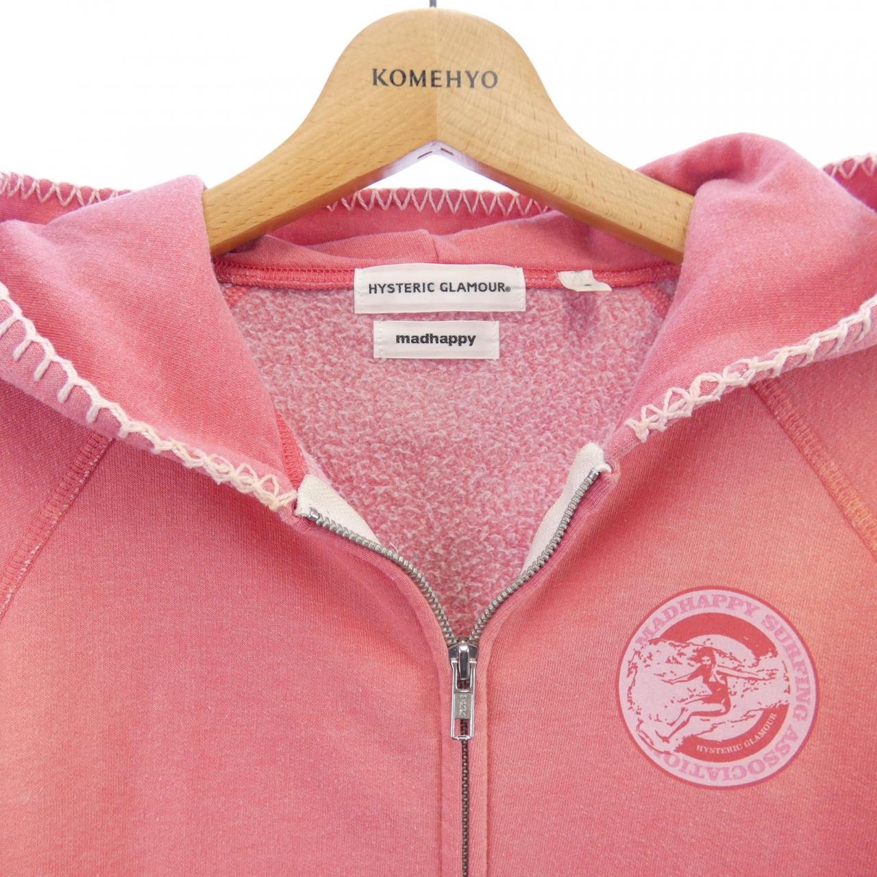 ヒステリックグラマー HYSTERIC GLAMOUR MADHAPPY パーカー