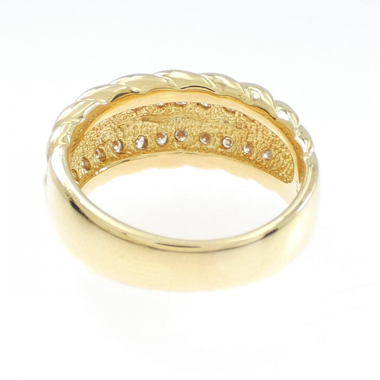 K18YG ダイヤモンド リング 0.45CT