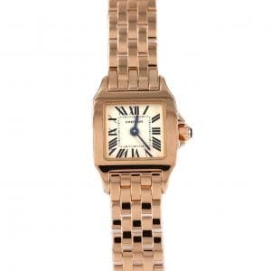 カルティエ ミニサントスドゥモワゼル PG W25077X9 PG･RG クォーツ