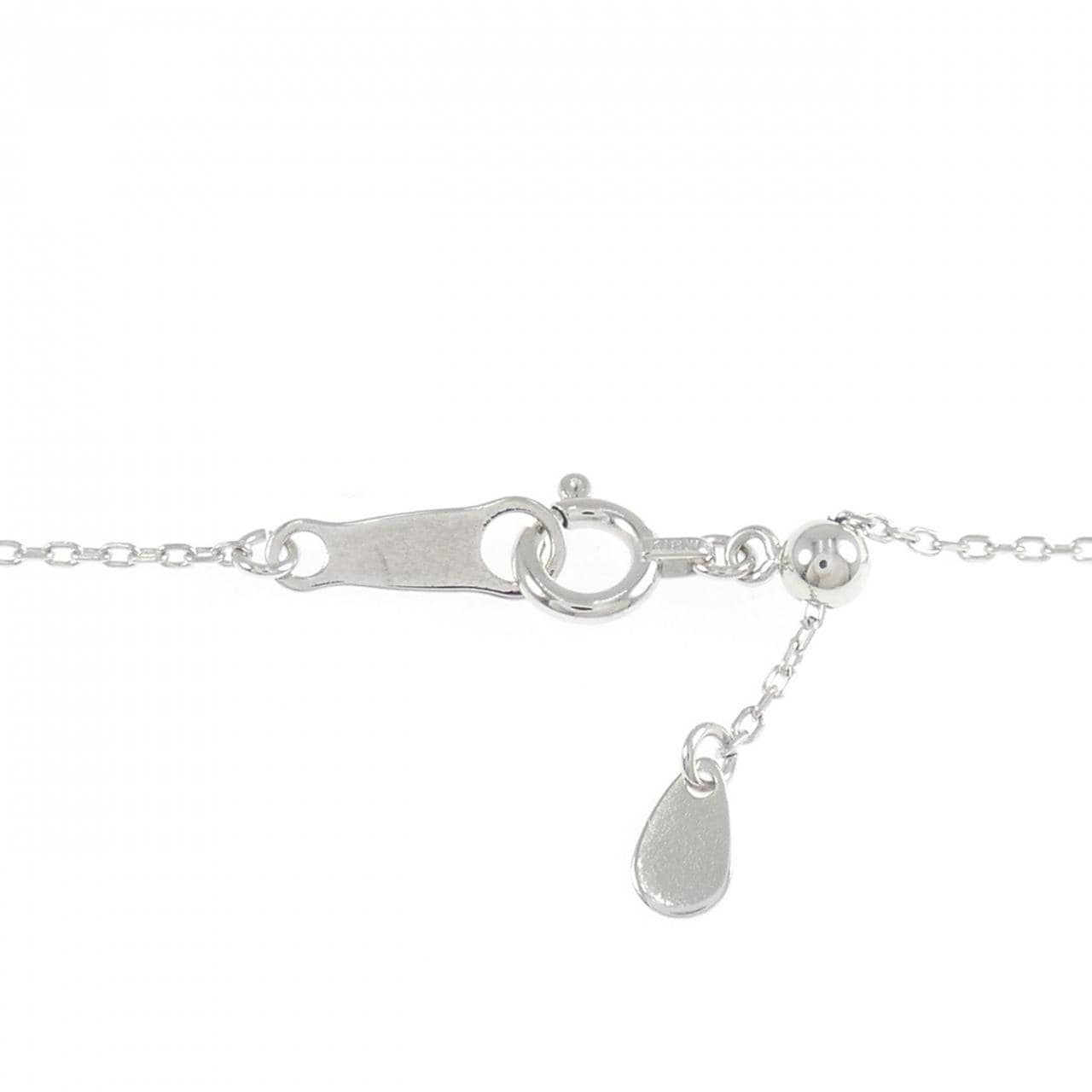 K18WG ダイヤモンド ネックレス 0.40CT