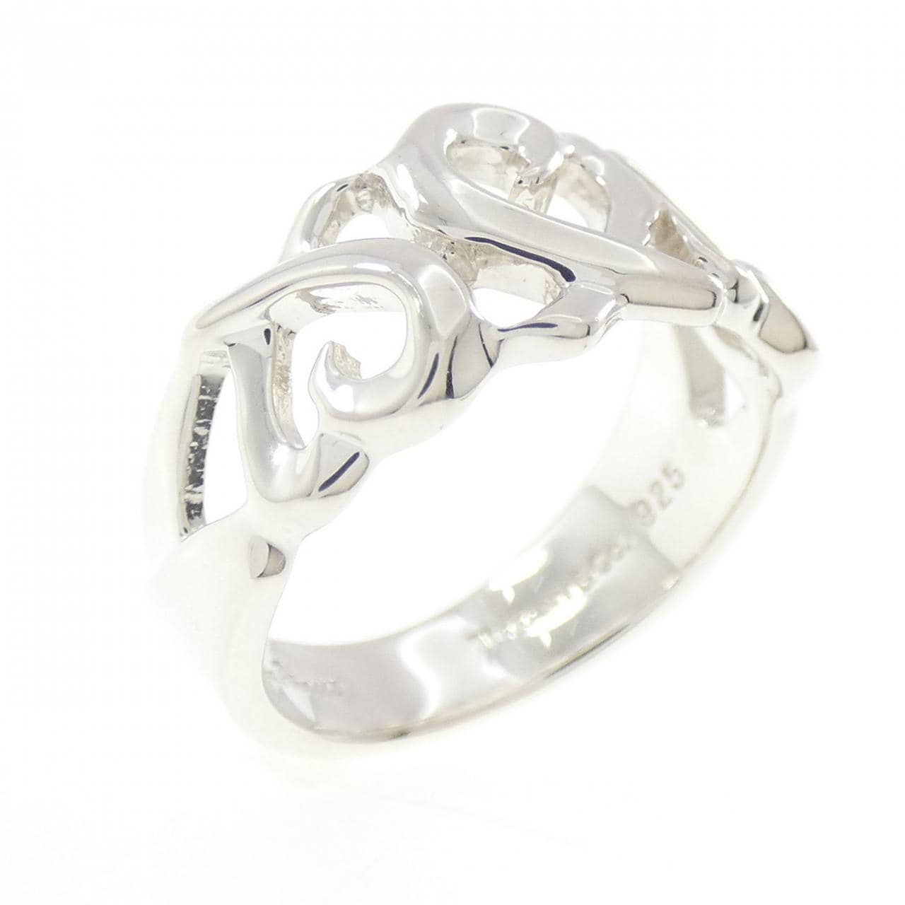 ティファニー トリプルラビングハート リング