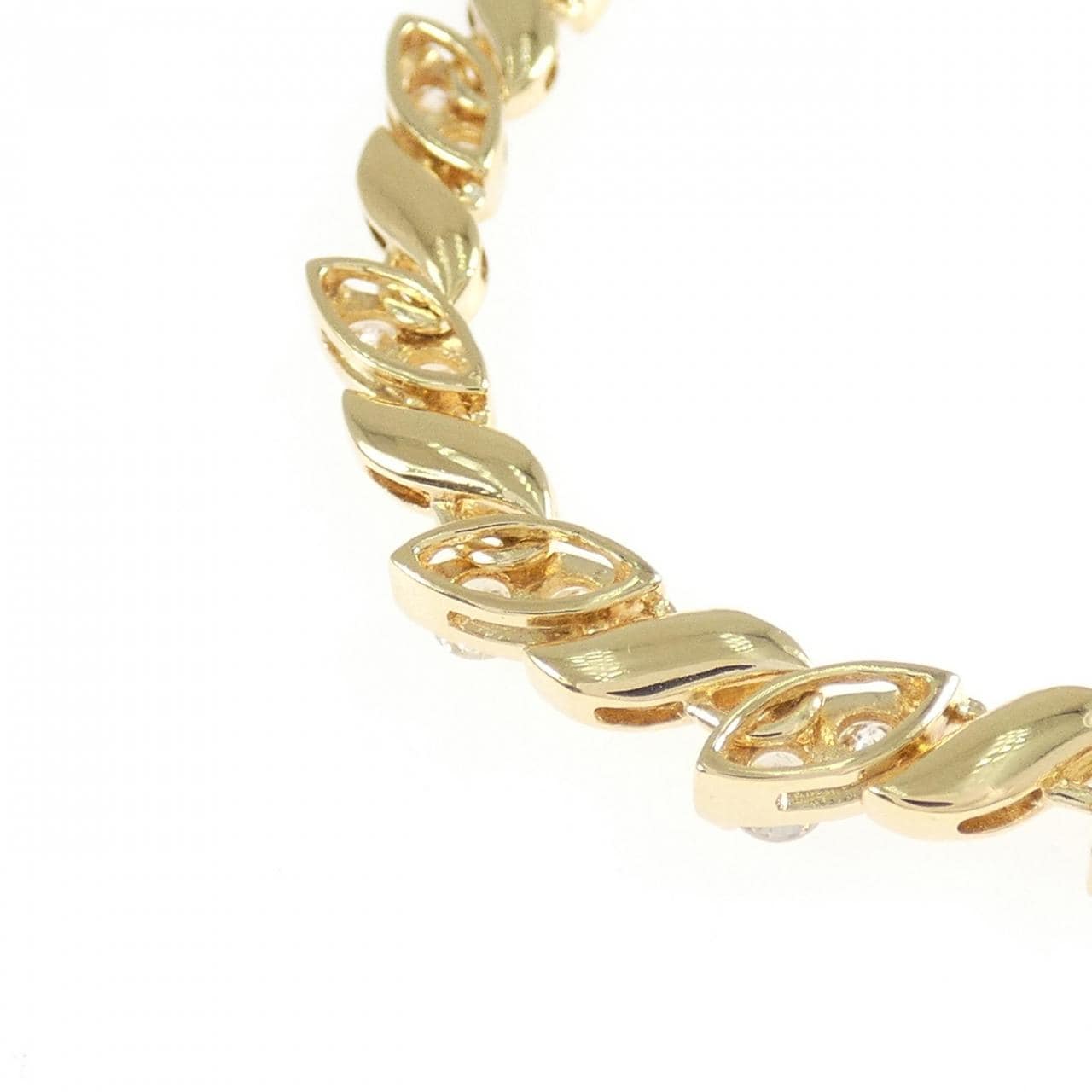 K18YG ダイヤモンド ネックレス 5.00CT