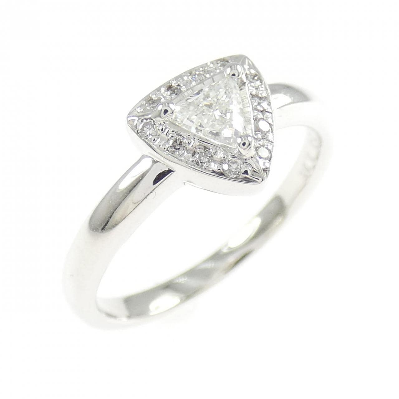 K18WG ダイヤモンド リング 0.23CT
