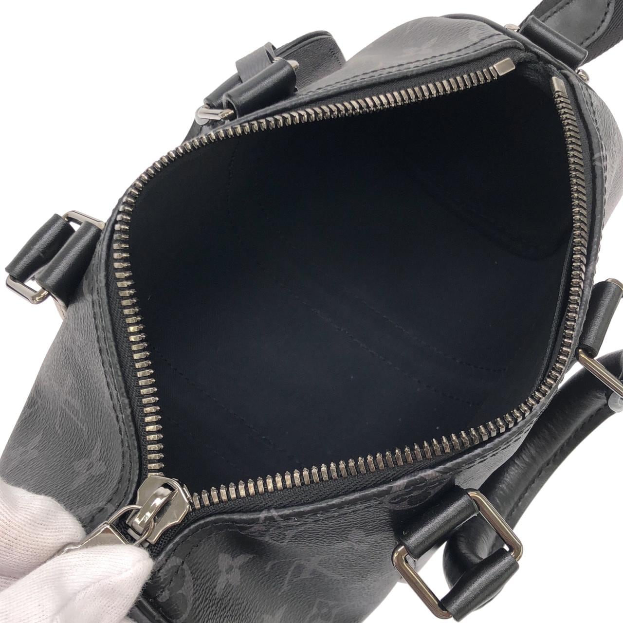 ルイヴィトン モノグラム エクリプス リバース キーポル バンドリエール 25cm M46271 ボストンバッグ