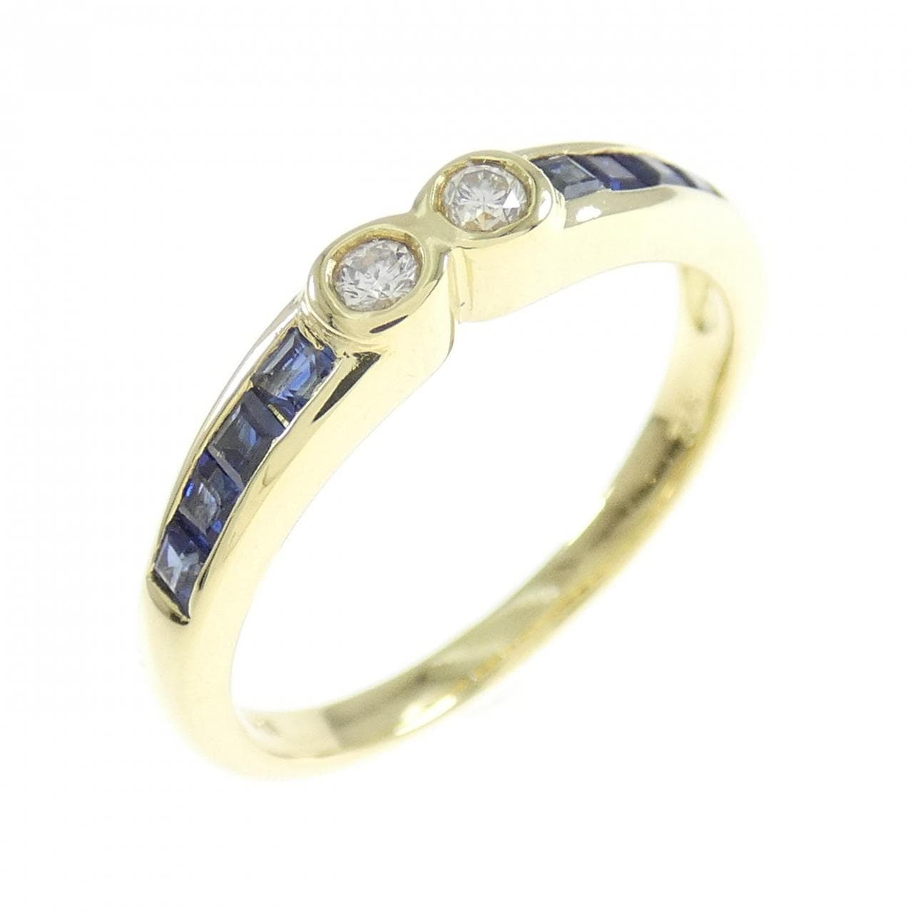 750yg sapphire ring