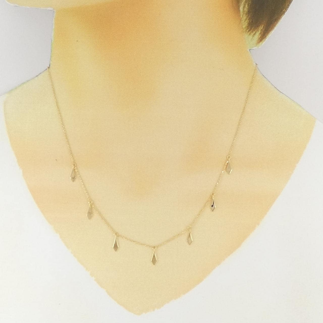 STAR JEWELRY K18YG项链