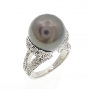PT900 黒蝶パール リング 12.3mm