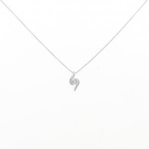 K10WG ダイヤモンド ネックレス 0.05CT