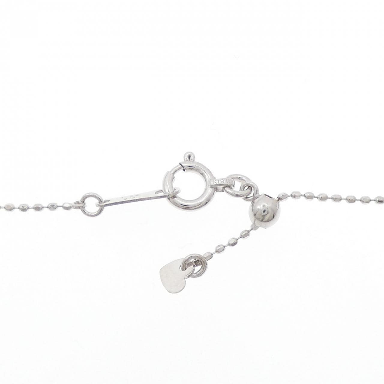 K18WG タンザナイト ネックレス 1.68CT