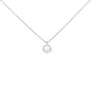 【リメイク】PT900/PT850 ダイヤモンド ネックレス 0.515CT D VVS2 EXT H＆C