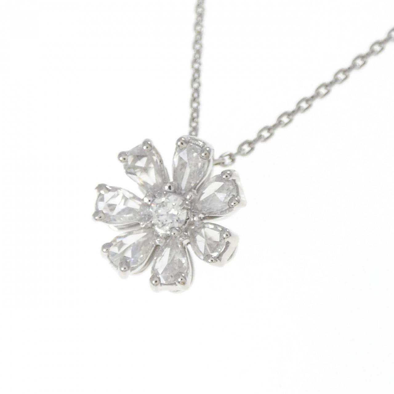 PT900/PT850 花形钻石项链 0.50CT