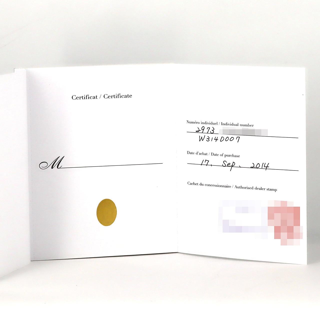 カルティエ ミスパシャ W3140007 SS クォーツ