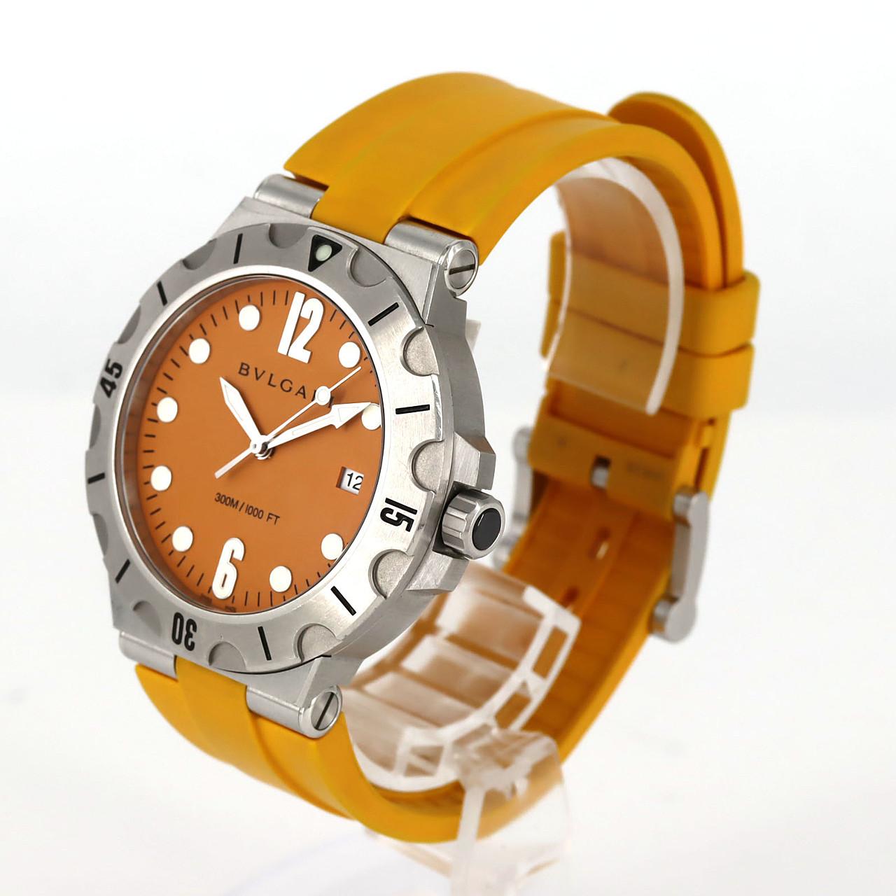 【ノーメンテナンス還元価格】ブルガリ ディアゴノスクーバ DP41SSD/DP41C8SVSD SS 自動巻