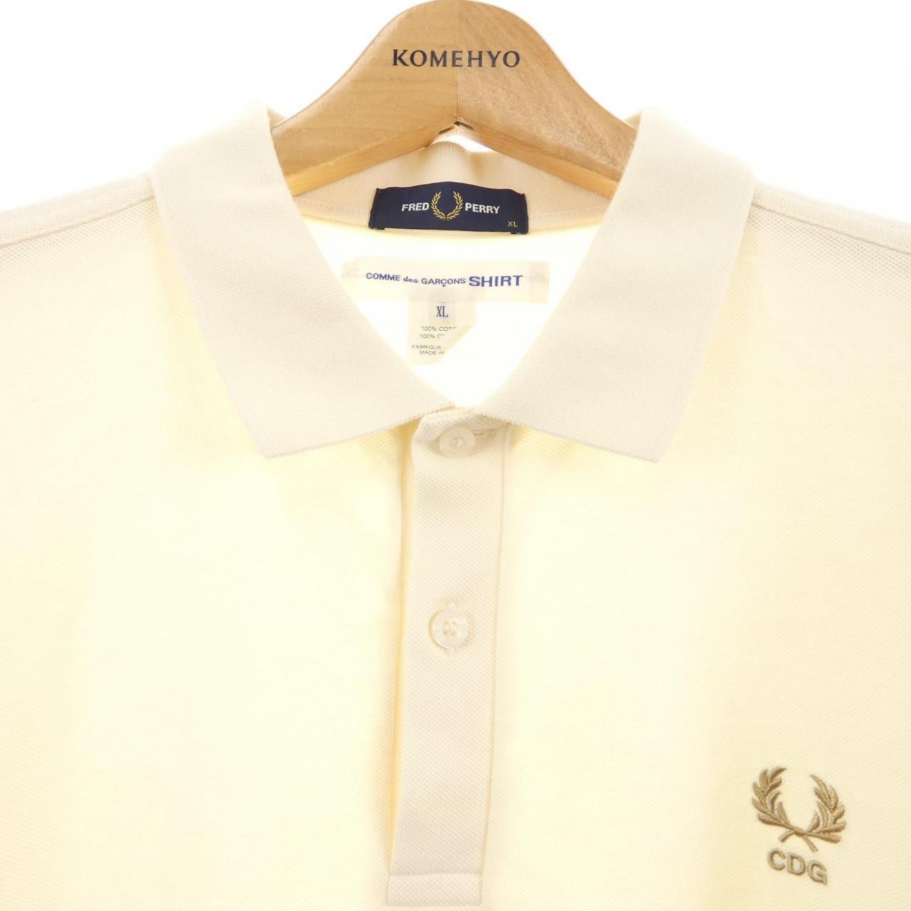 コムデギャルソンシャツ COMME des GARCONS SHIRT FRED PERRY FP-T503 ポロシャツ