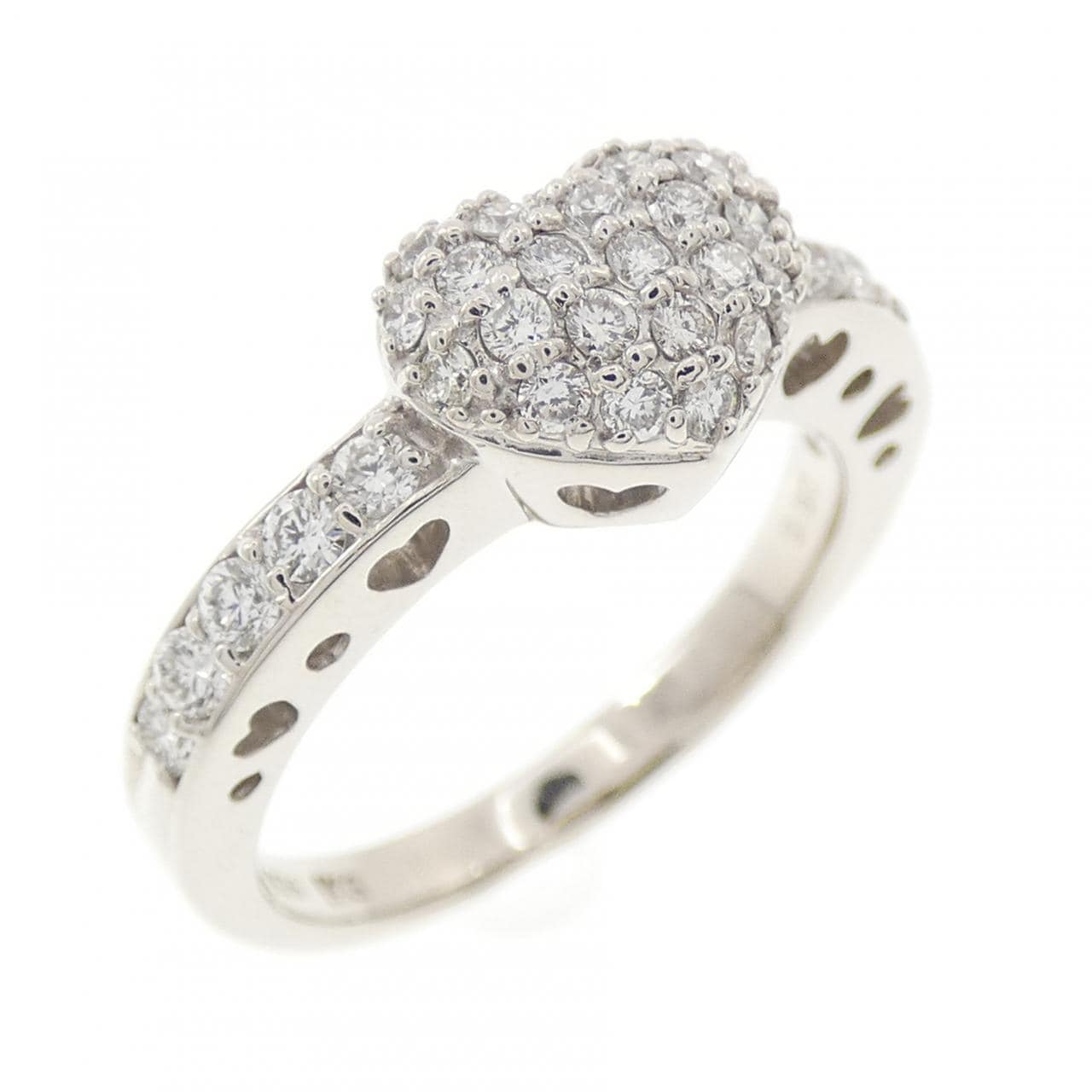 ポンテヴェキオ ハート リング 0.50CT