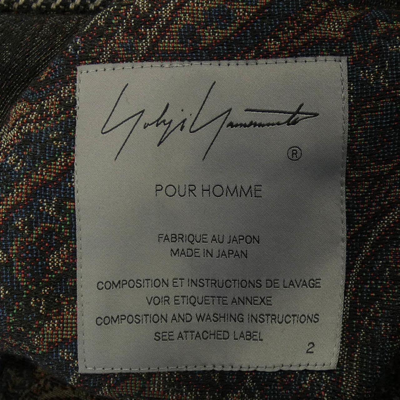 YOJI YAMAMOTO POUR HOMMEHO-Y08 -104外套