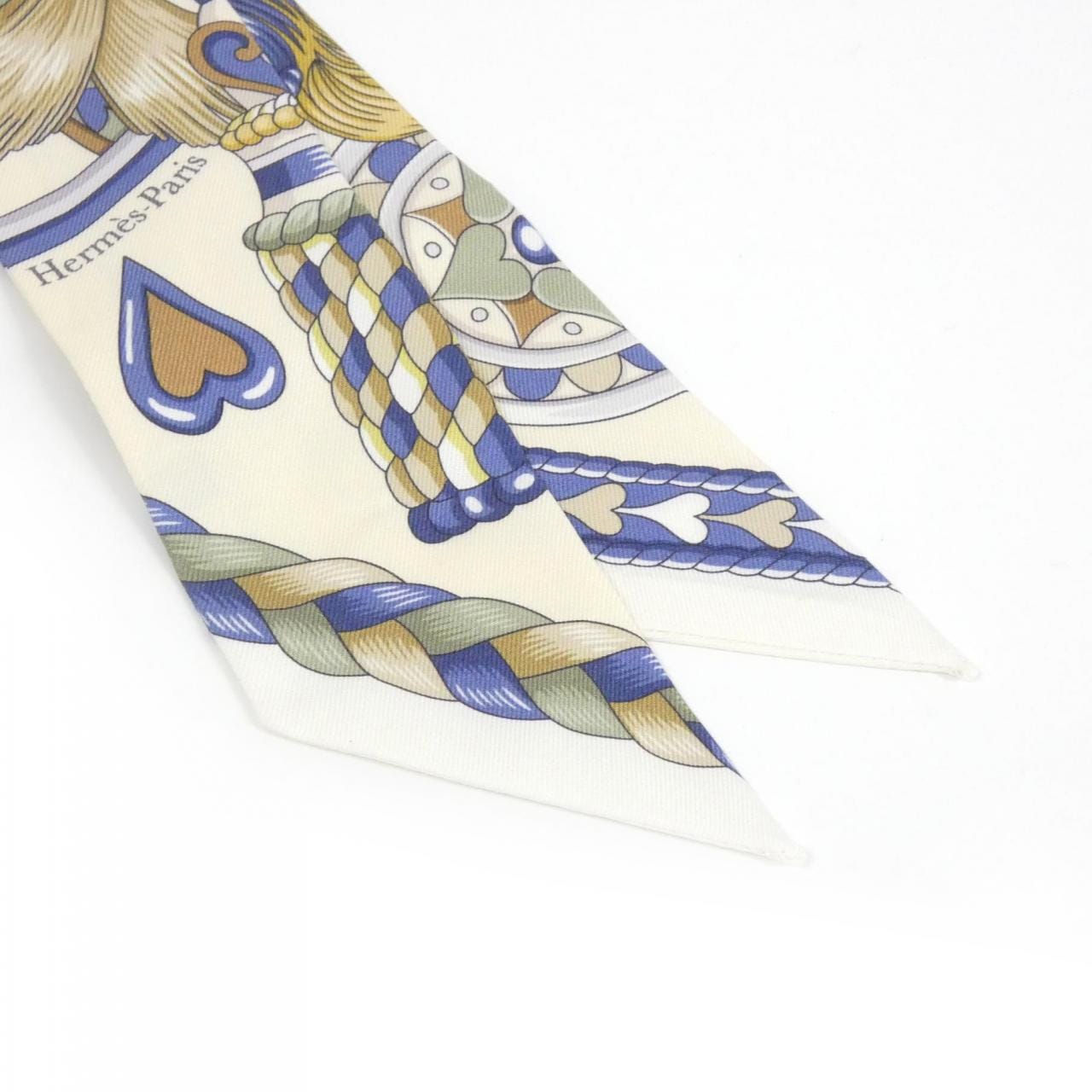 エルメス HARNAIS DE COEUR ツイリー 064090S スカーフ