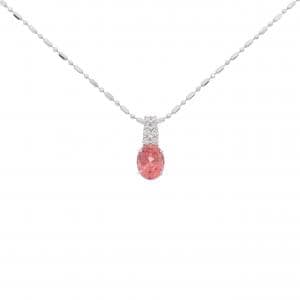 クレサンベール 合成石 ネックレス 2.24CT