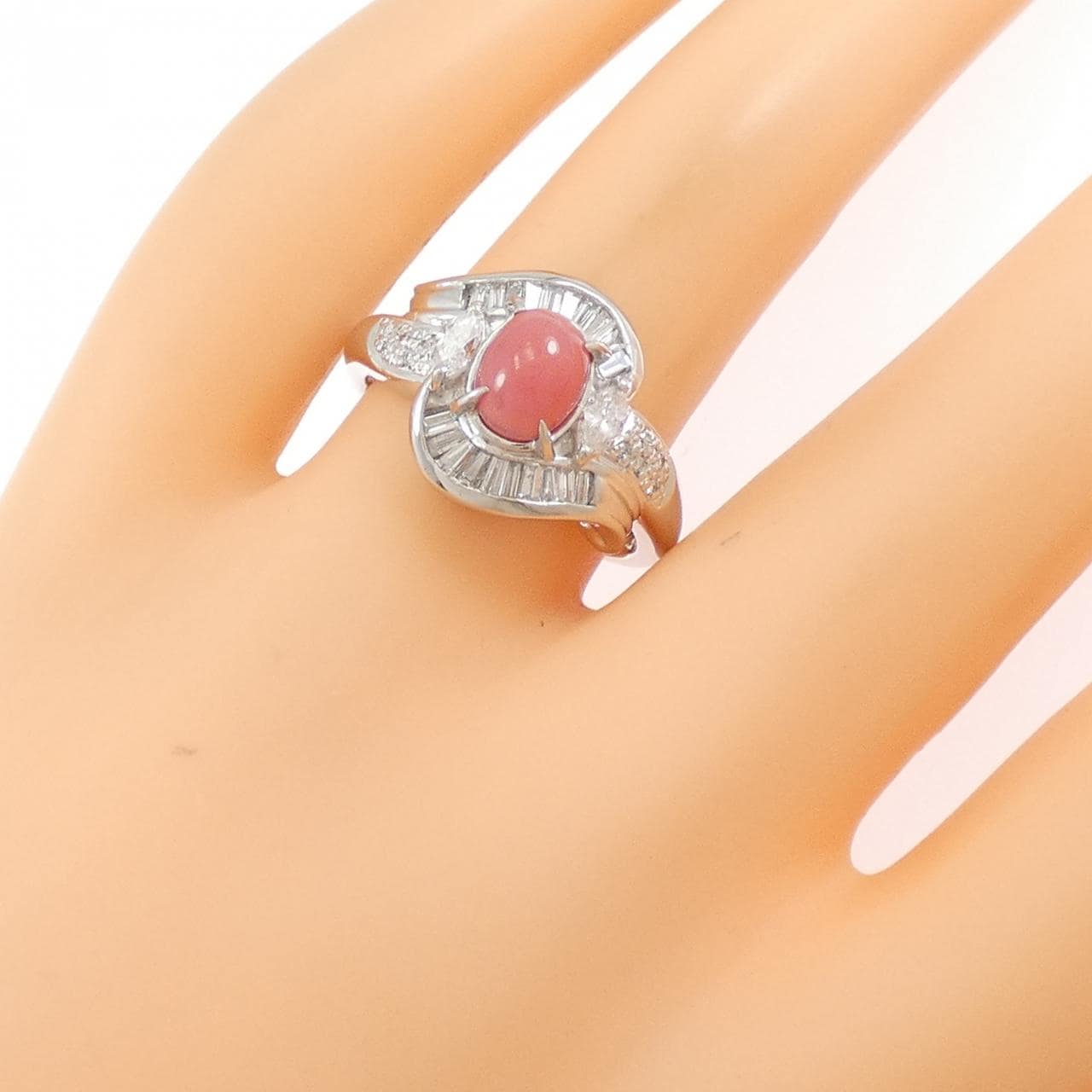 PT900 コンクパール リング 1.48CT