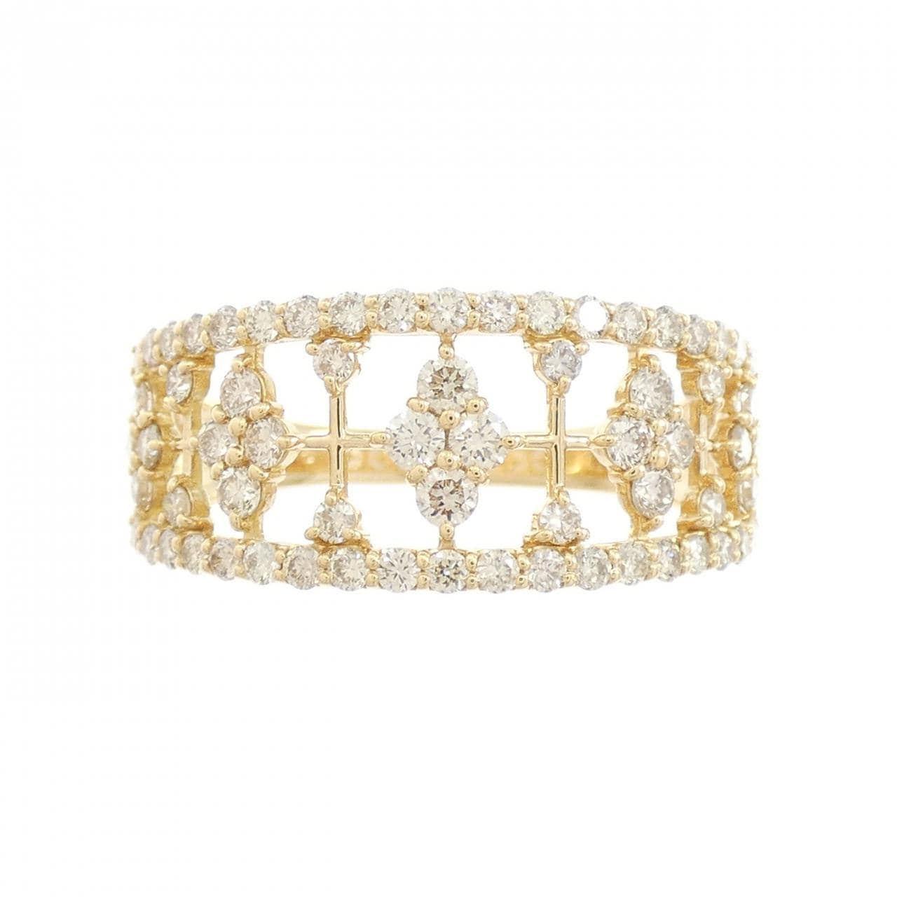 K18YG ダイヤモンド リング 1.00CT