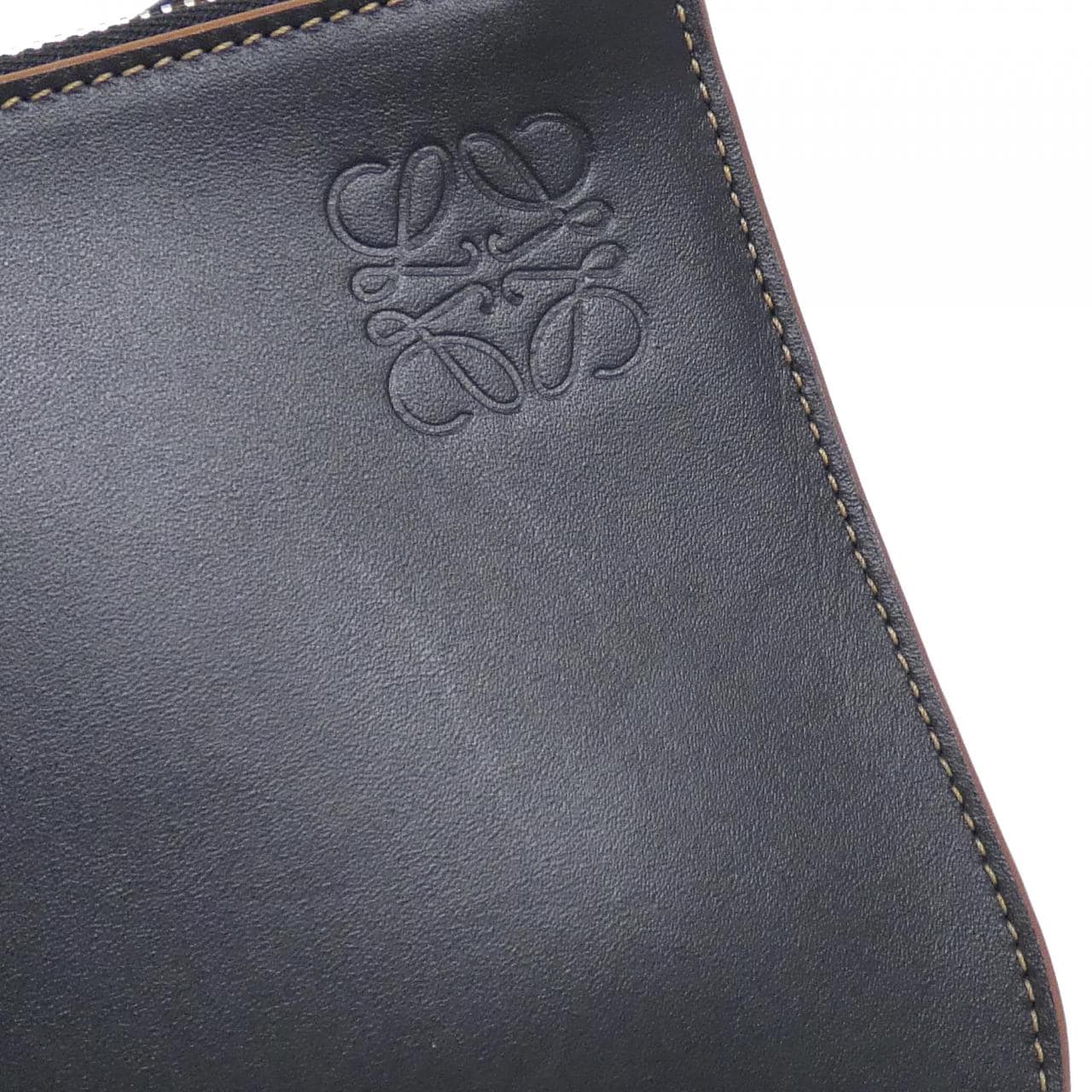 ロエベ ゲート ダブル ジップ ポーチ 113 54BZ43 ショルダーバッグ