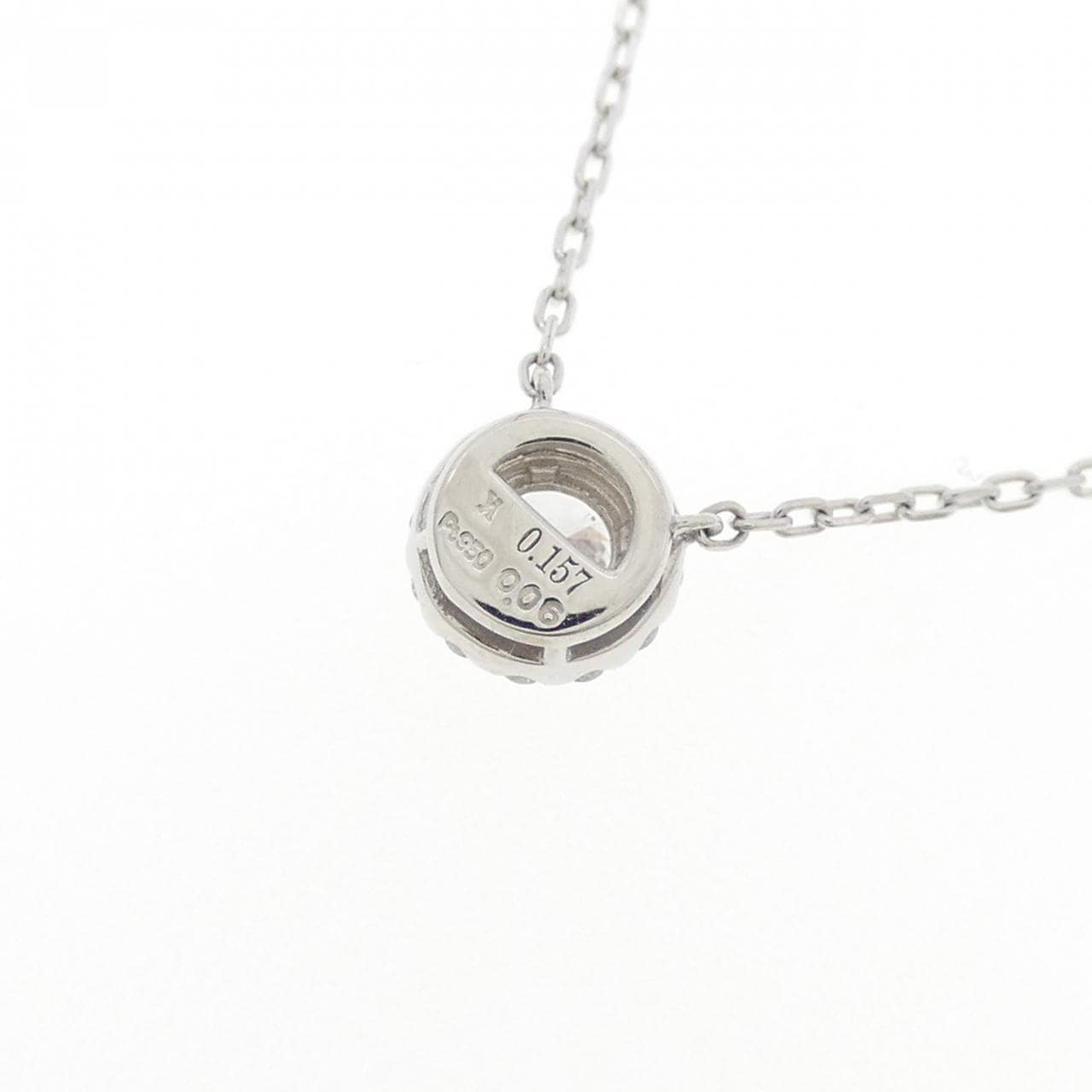 ヴァンドーム ダイヤモンド ネックレス 0.157CT