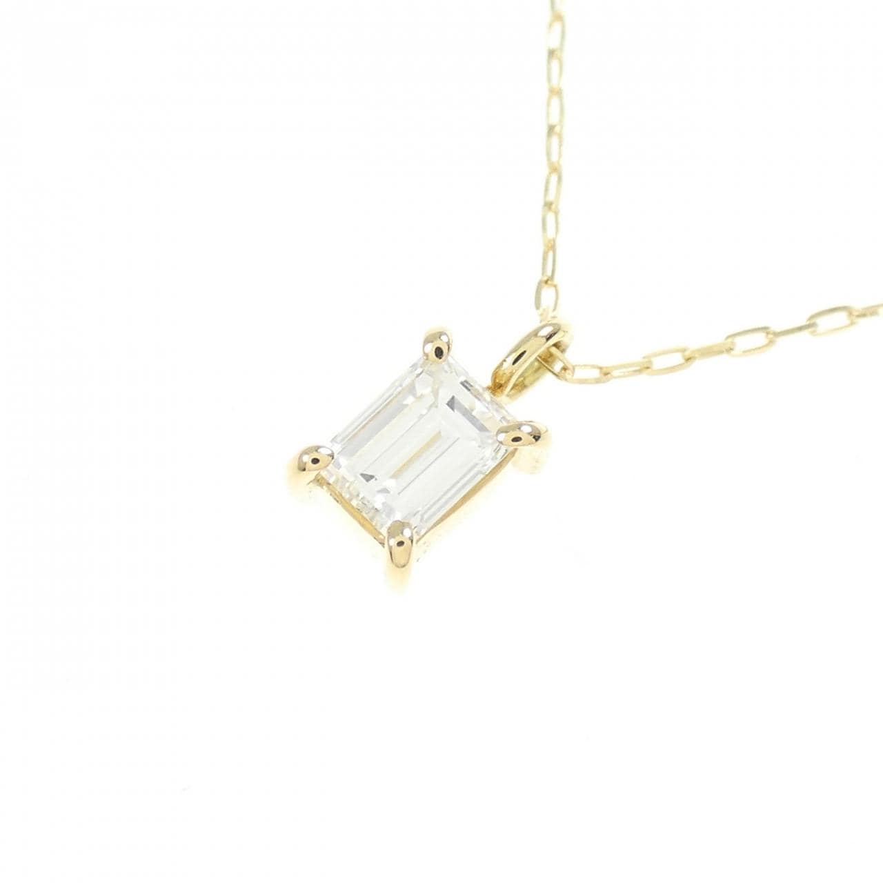 [Remake] K18YG Diamond necklace 0.20CT