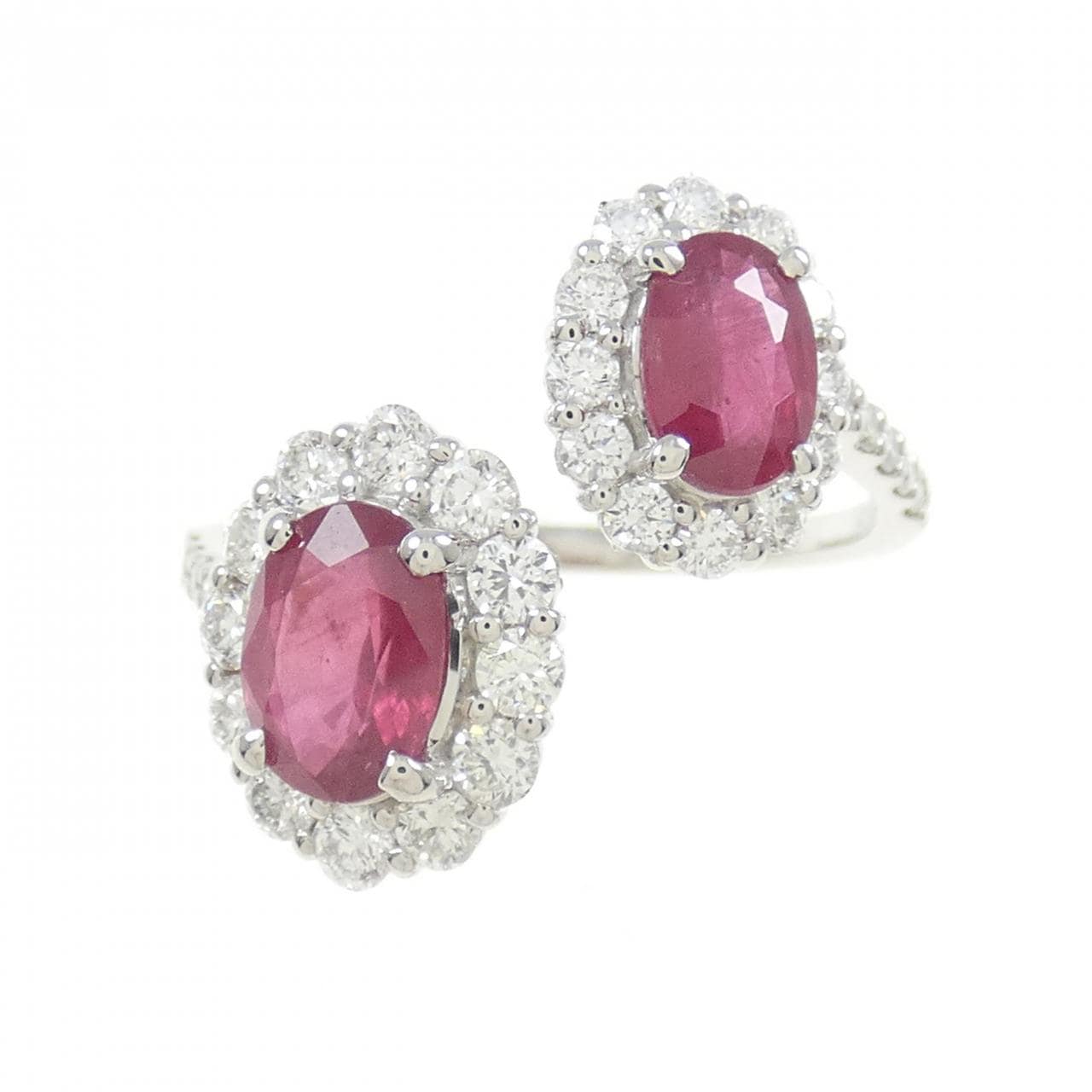 【新品】PT ルビー リング 1.32CT