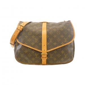ルイヴィトン モノグラム ソミュール 35cm M42254 ショルダーバッグ