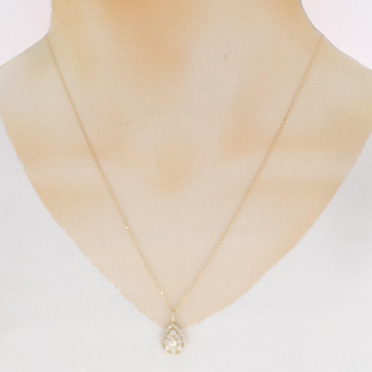 K18YG ダイヤモンド ネックレス 1.00CT