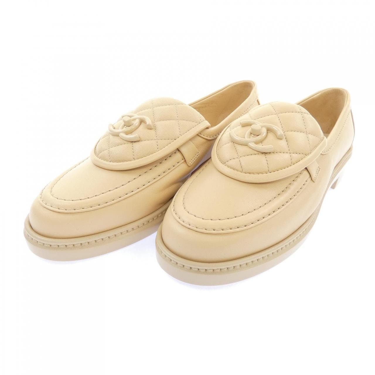 シャネル CHANEL ターンロック モカシン G45474B15482 シューズ