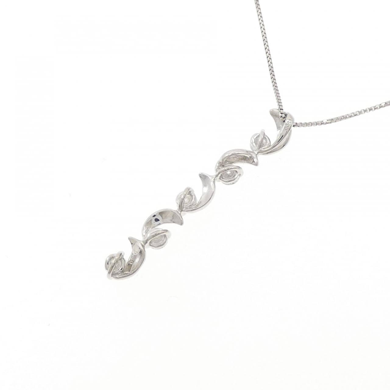 PT900/PT850 ダイヤモンド ネックレス 0.30CT