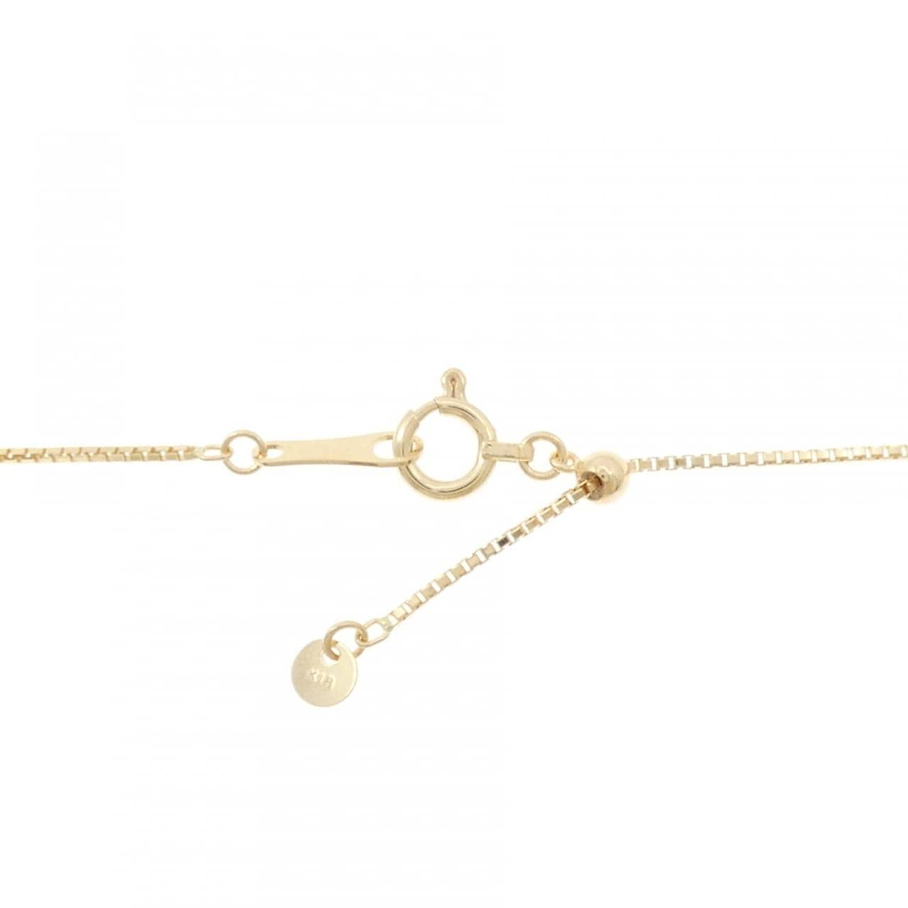 K18YG ダイヤモンド ネックレス 0.10CT