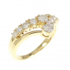K18YG ダイヤモンド リング 0.50CT