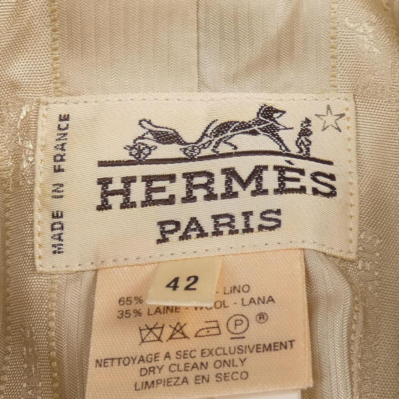 【ヴィンテージ】エルメス HERMES ジャケット