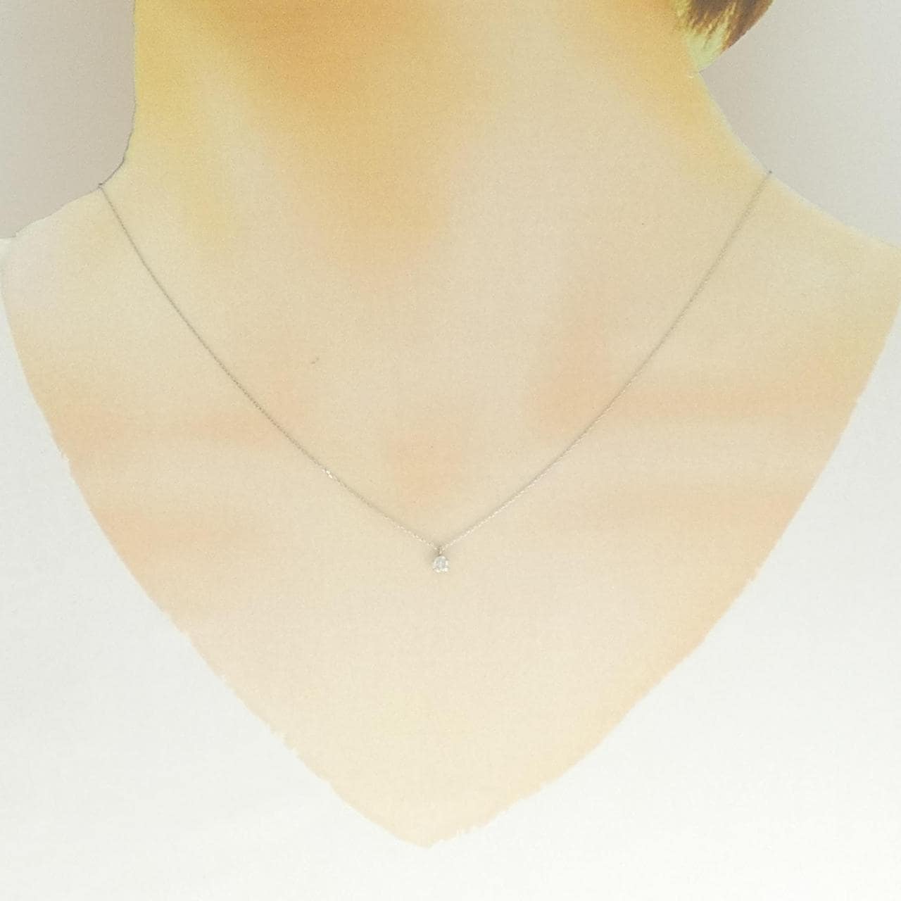 PT900/PT850单钻钻石项链 0.10 克拉