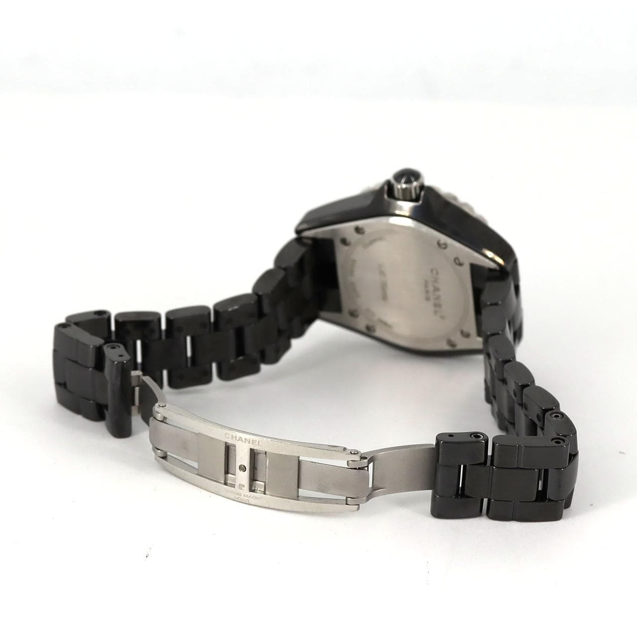 【ノーメンテナンス還元価格】シャネル J12 33mmセラミック･12P H1625 セラミック クォーツ