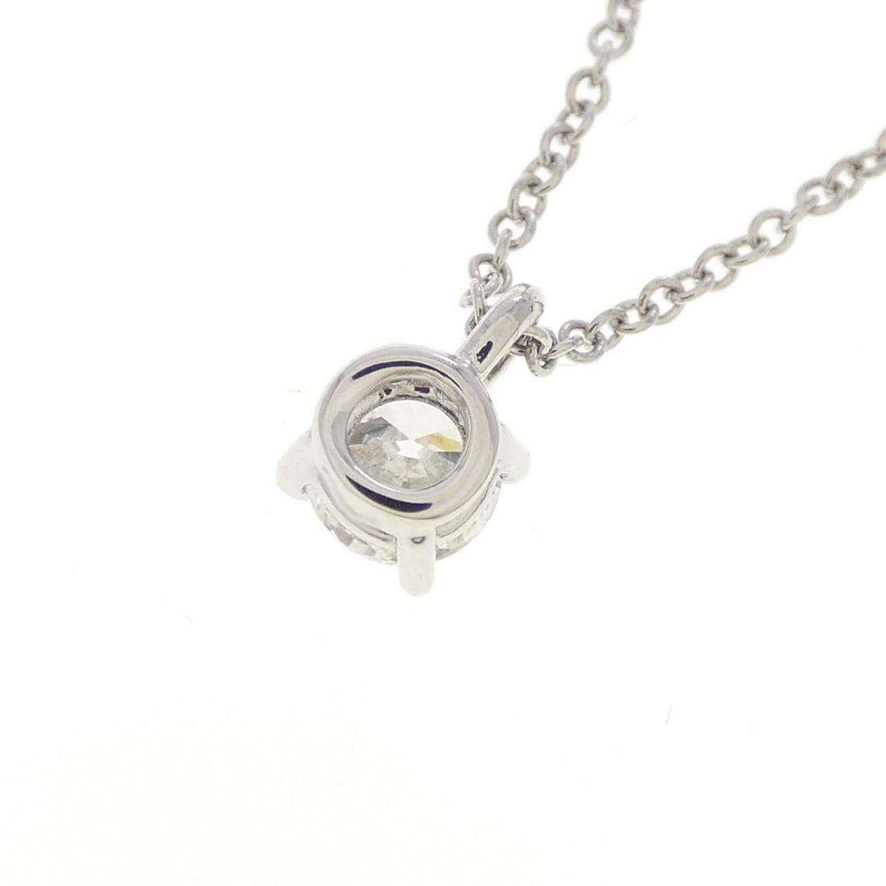 ティファニー ソリティア ネックレス 0.27CT F VS1 3EXT