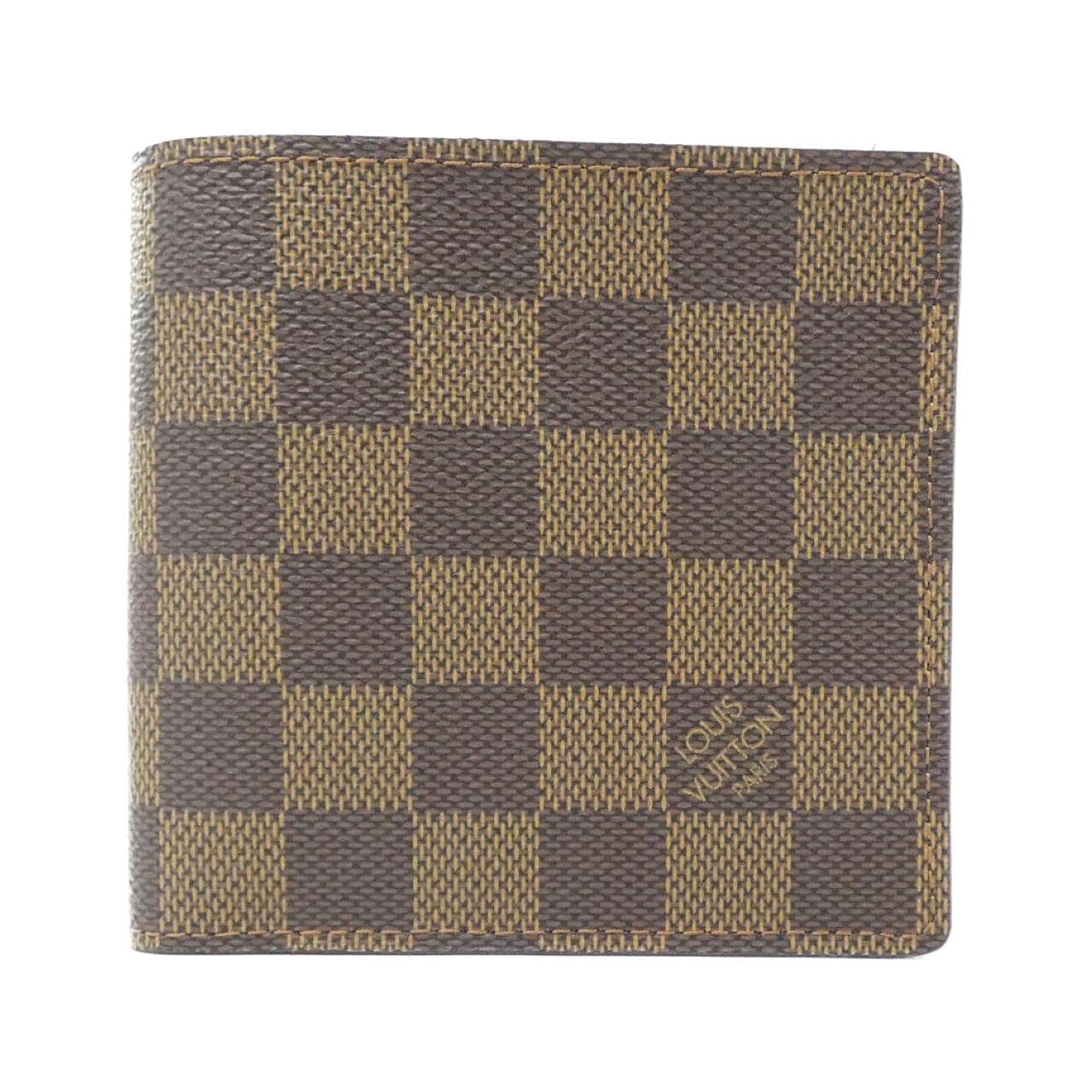 ルイヴィトン ダミエ ポルトフォイユ マルコ N61675 財布
