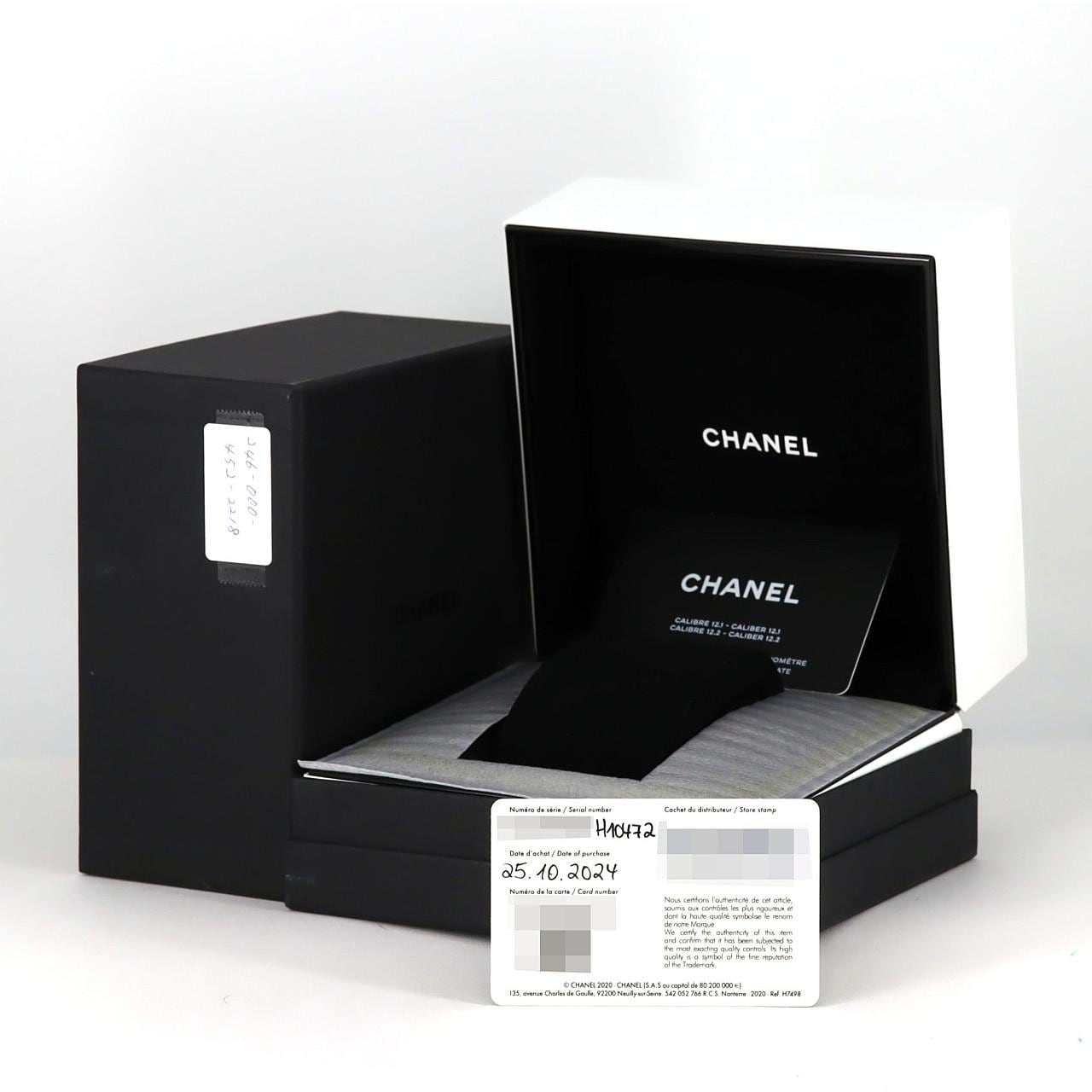 シャネル J12 33mmセラミック･12P H10472 セラミック 自動巻