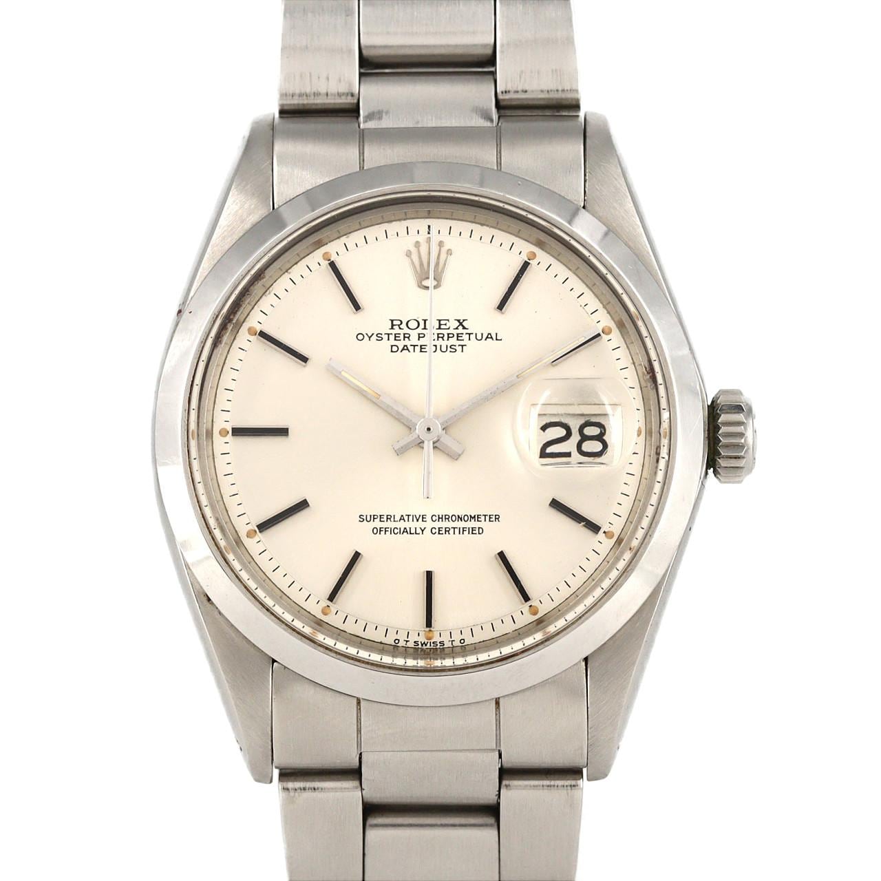 【ノーメンテナンス還元価格】ロレックス デイトジャスト 1600 SS 自動巻 4番台