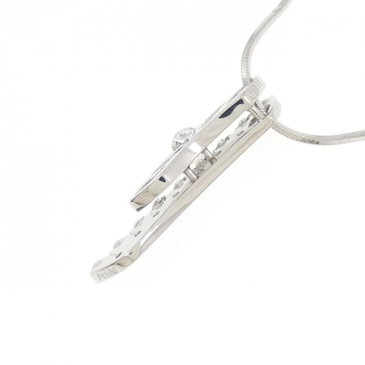 PT900/PT850 ダイヤモンド ネックレス 0.15CT