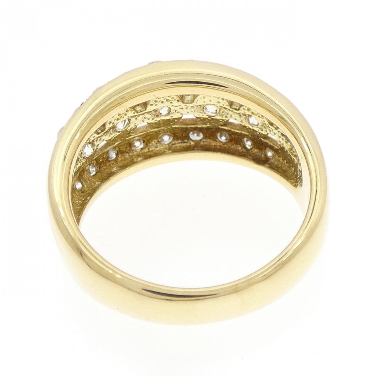 K18YG ダイヤモンド リング 1.01CT