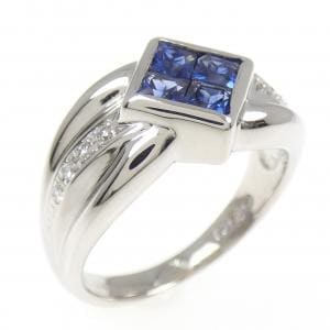 PT900 サファイヤ リング 0.84CT