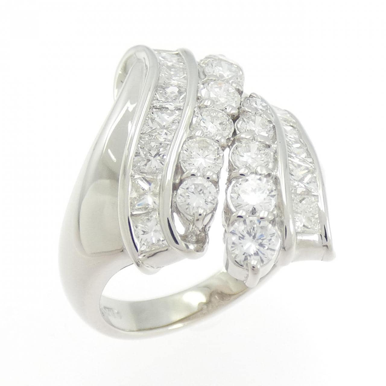 PT900 ダイヤモンド リング 1.16CT