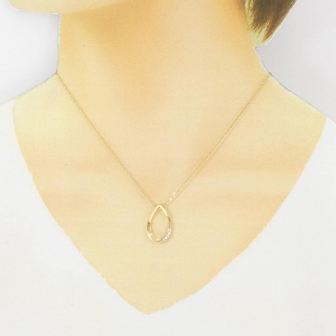 MIKIMOTO钻石项链 0.02CT