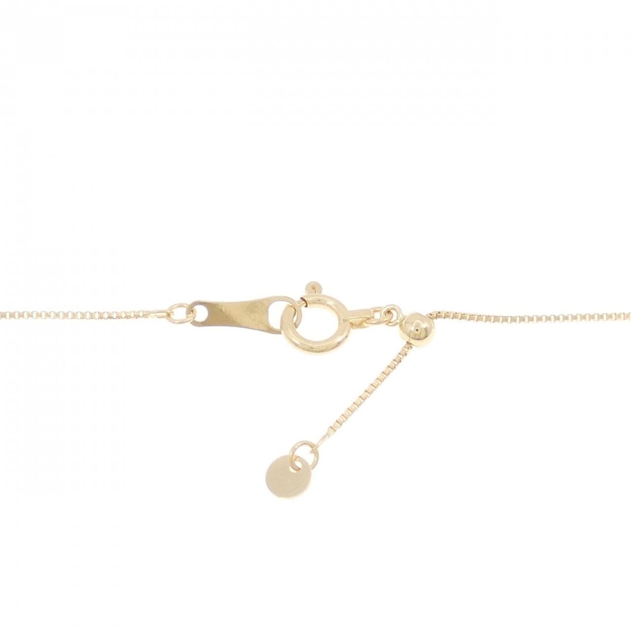 K18YG クロス ダイヤモンド ネックレス