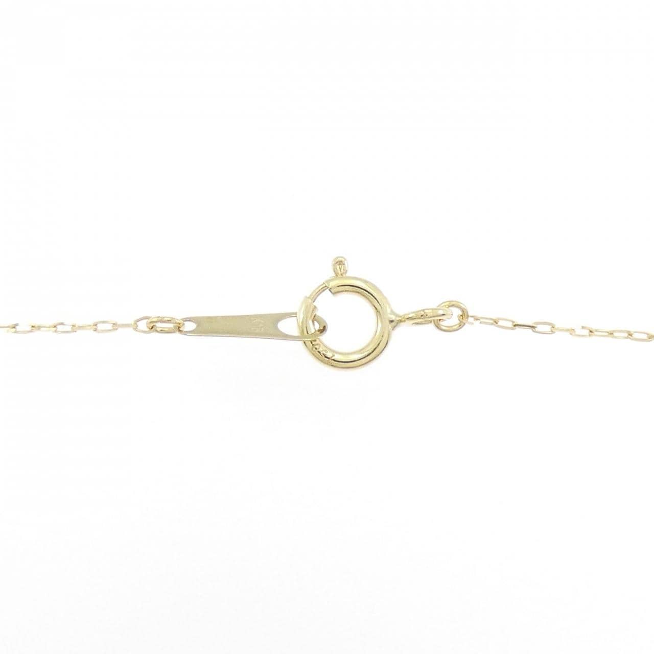 【リメイク】K18YG ダイヤモンド ネックレス 0.30CT